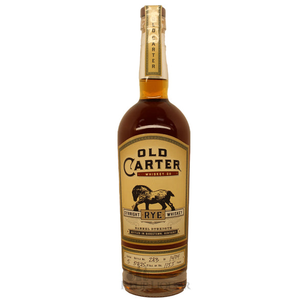 Old Carter Straight Rye Whiskey Batch 5