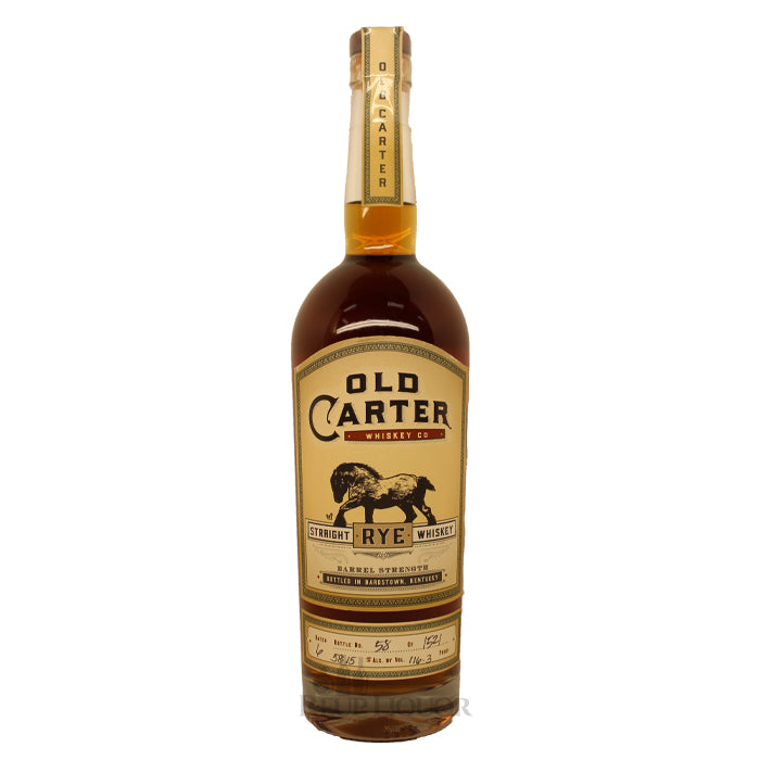 Old Carter Straight Rye Whiskey Batch 6