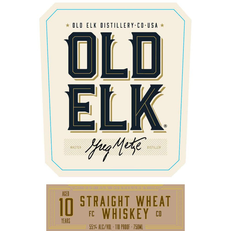 Old Elk 10 Year Aged Straight Wheat Whiskey