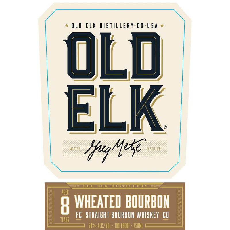 Old Elk 8 Year Old Straight Wheated Bourbon Whiskey