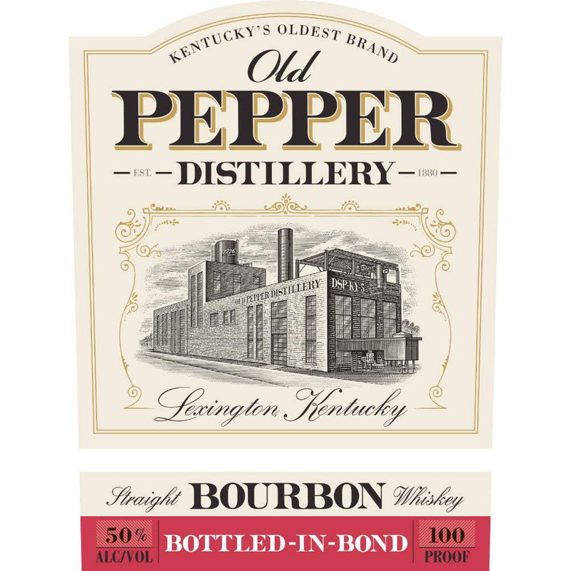 Old Pepper Bottled in Bond Straight Bourbon Whiskey