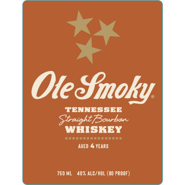 Ole Smoky 4 Year Old Tennessee Straight Bourbon Whiskey