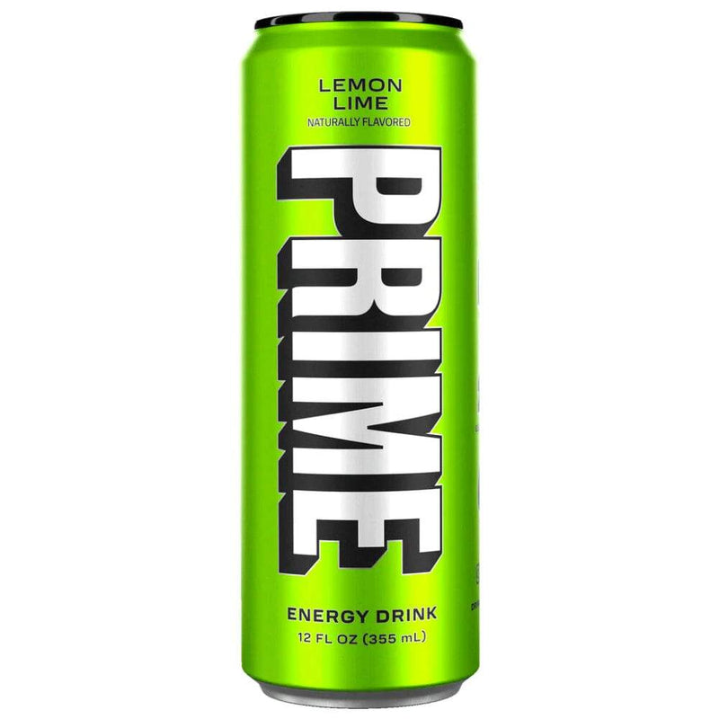 PRIME Energy Lemon Lime Energy Drink 12 fl oz Can 4pk