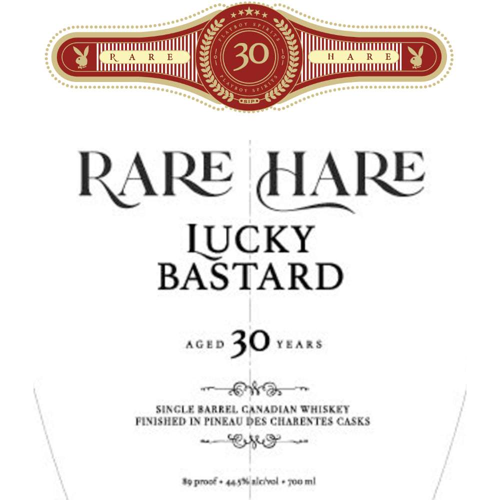 Buy Rare Hare Lucky Bastard 30 Year Old Canadian Whisky 700ml Online