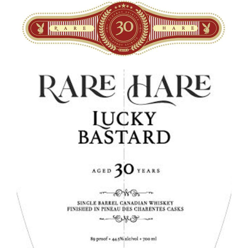 Rare Hare Lucky Bastard 30 Year Old Canadian Whisky 700ml