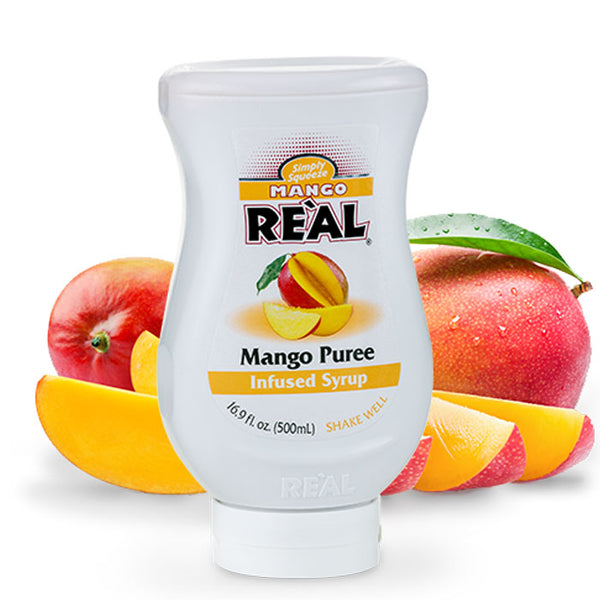 Real Mango Puree Infused Syrup 16.9 Fl Oz