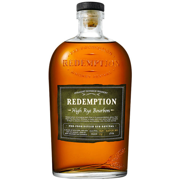 Redemption High Rye Bourbon Whiskey