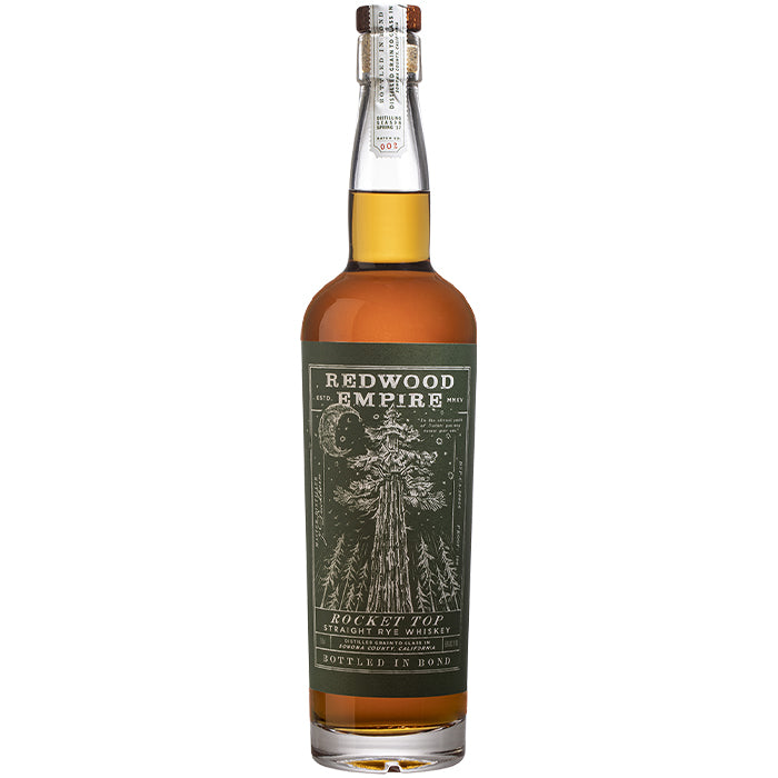 Redwood Empire Rocket Top Straight Rye Whiskey