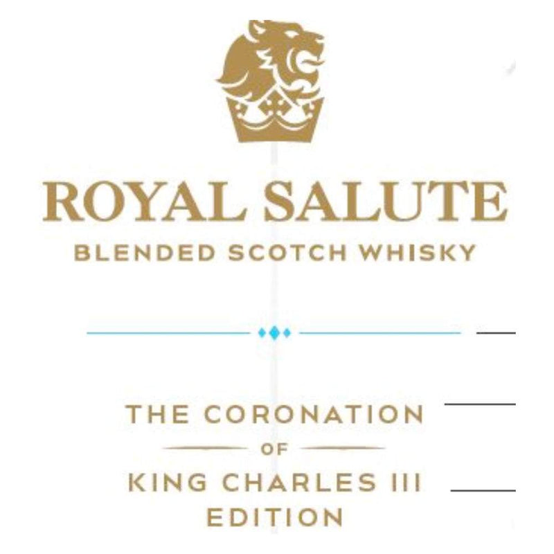 Chivas Regal Royal Salute The Coronation of King Charles III Edition Scotch Whiskey