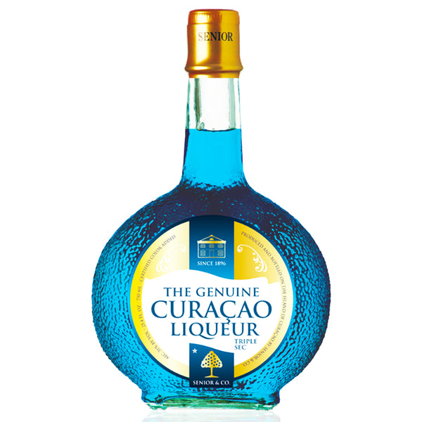 Senior's The Genuine Blue Curacao Triple Sec Liqueur