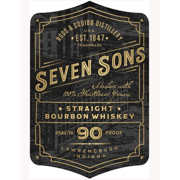 Seven Sons Straight Bourbon Whiskey