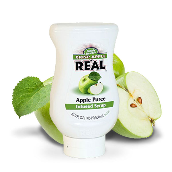 Real Apple Puree Infused Syrup 16.9 Fl Oz