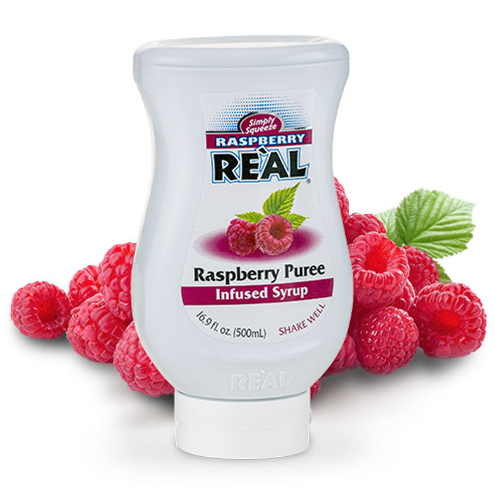 Real Raspberry Puree Infused Syrup 16.9 Fl Oz