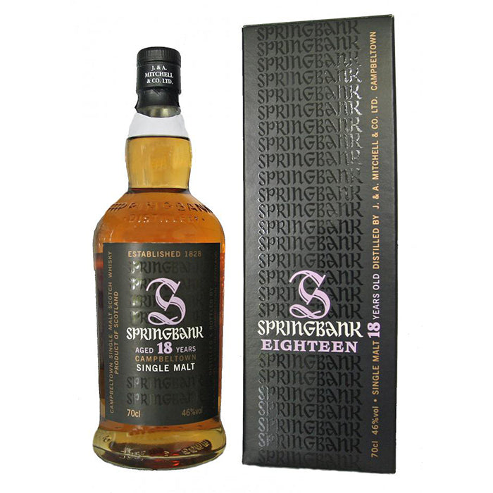 Springbank 18 Years Old Scotch Whisky