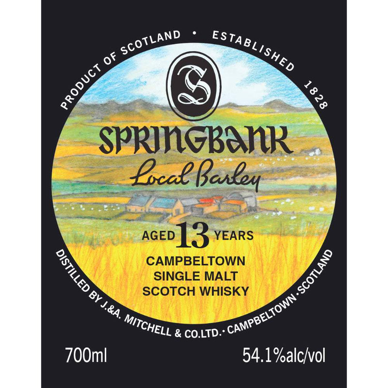 Springbank Local Barley 13 Year Old Scotch Whisky