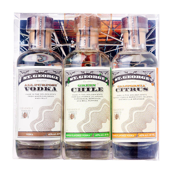 St George Vodka Variety 3 Pack 200ml