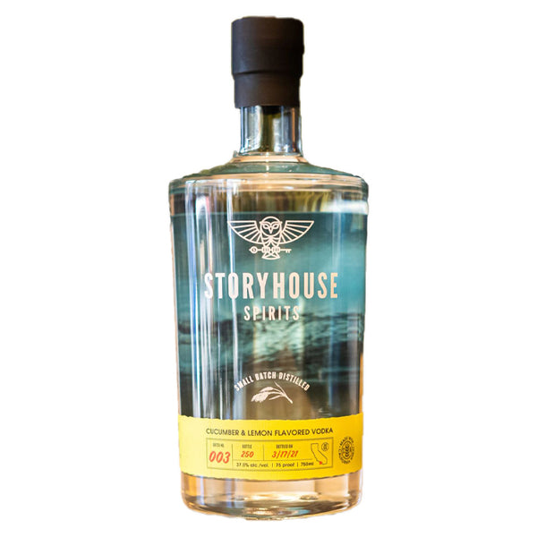 Storyhouse Spirits California Cucumber & Lemon Flavored Vodka
