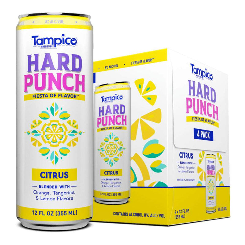 Tampico Hard Punch Citrus 4pk