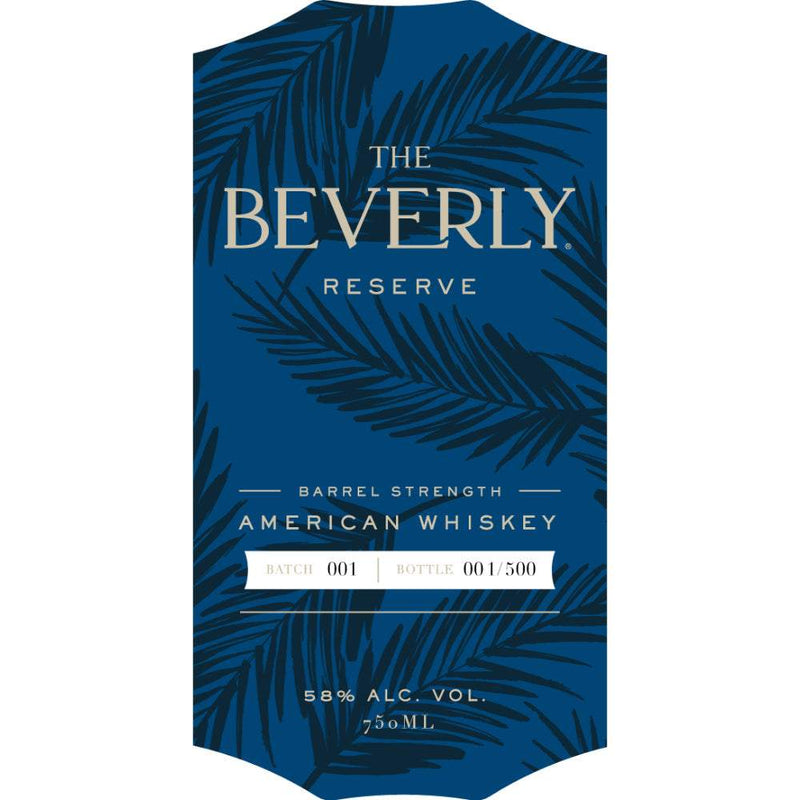 The Beverly Reserve Barrel Strength American Whiskey