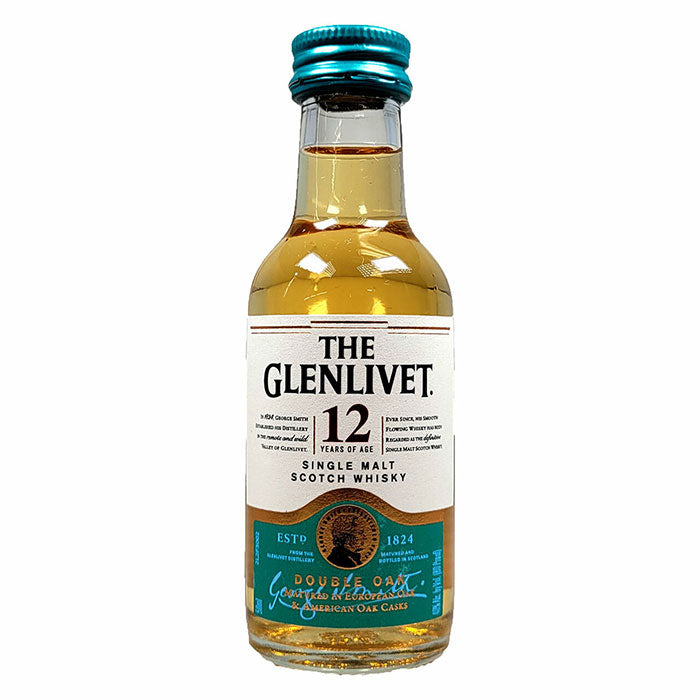 The Glenlivet 12 Year Mini Bottle 50ml