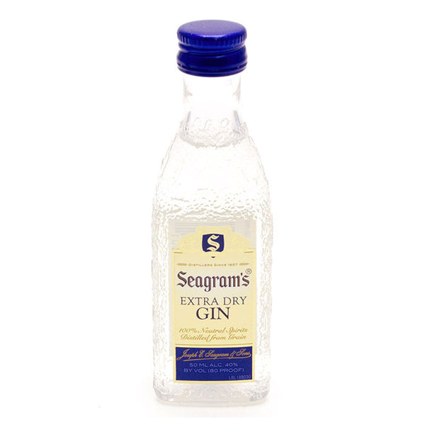 Seagram's Extra Dry Gin Mini Bottle 50ml