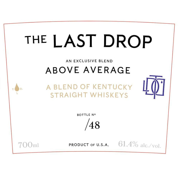 The Last Drop Above Average Blended Whiskey