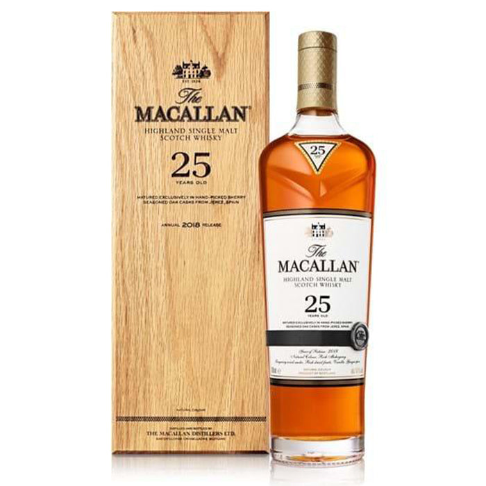 The Macallan Sherry Oak 25 Year Old Scotch Whisky