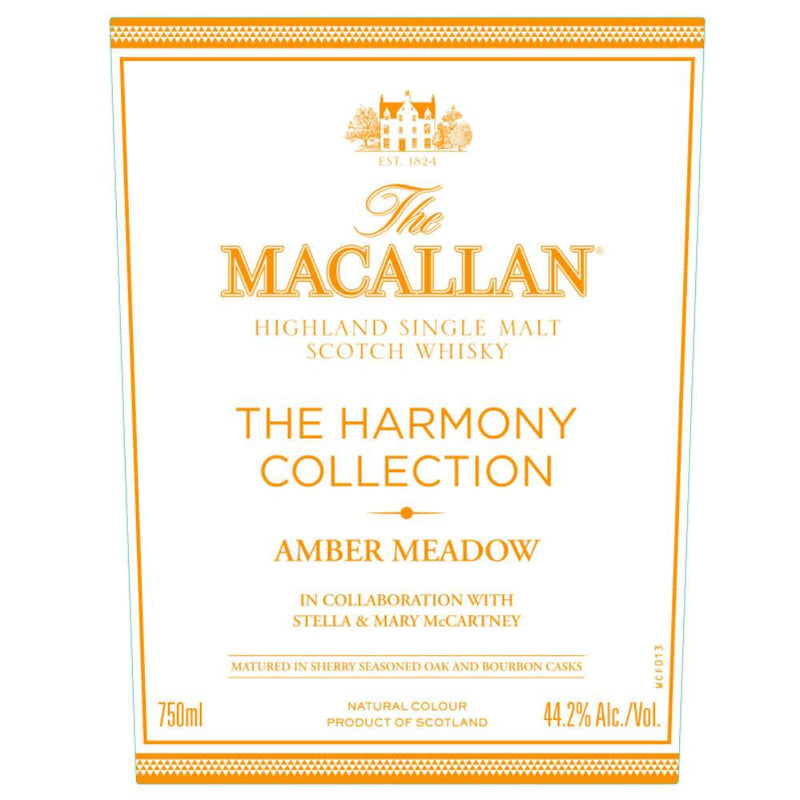 The Macallan The Harmony Collection Amber Meadow Scotch Whiskey