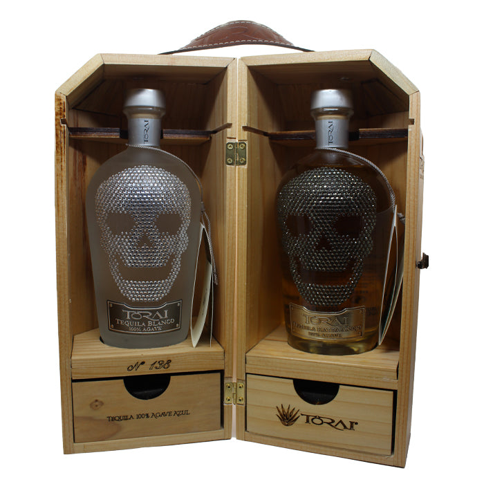 Buy Torai Azul Tequila Gift Set (2 750mL Bottles) Online Reup Liquor