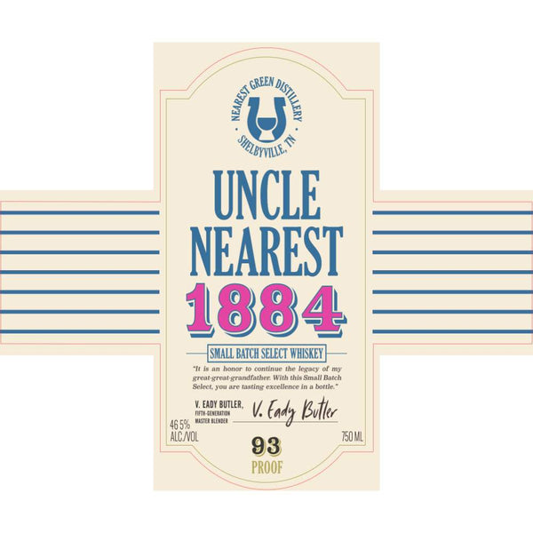 Uncle Nearest 1884 Small Batch Select Whiskey