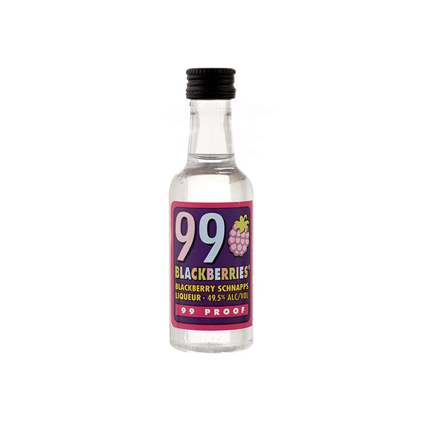 99 Blackberries Liqueur Mini Bottle 50ml