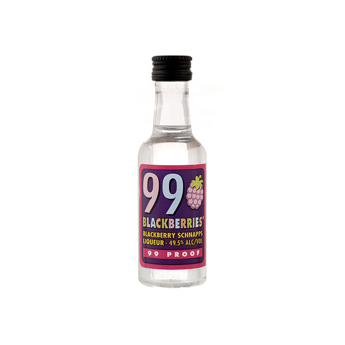 99 Blackberries Liqueur Mini Bottle 50ml