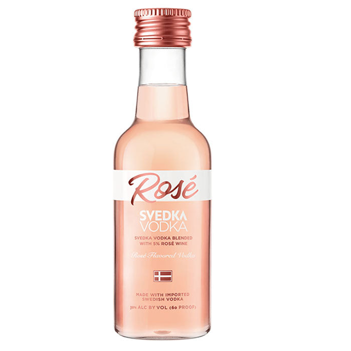 SVEDKA Rose Flavored Vodka Mini Bottle 50ml