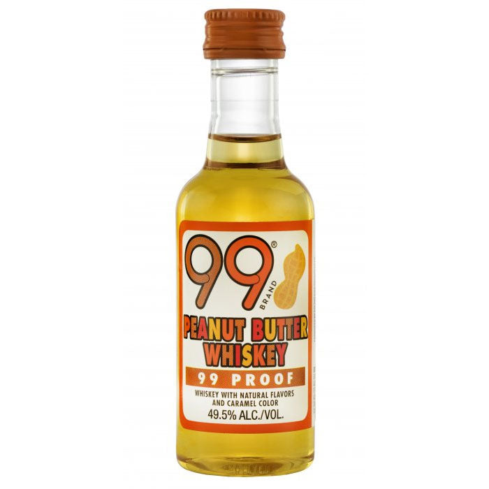 99 Peanut Butter Liqueur Whiskey Mini Bottle 50ml