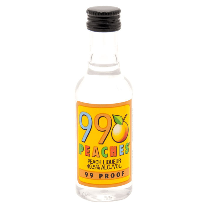 99 Peaches Liqueur Mini Bottle 50ml