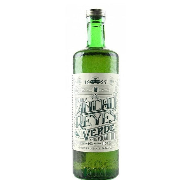 Ancho Reyes Verde Chile Poblano Liqueur Mini Bottle 50ml