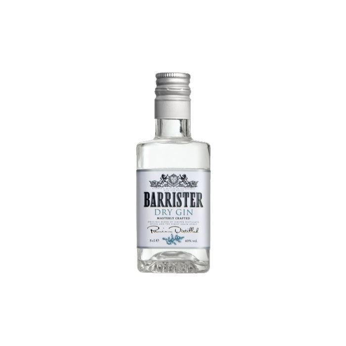 Platinum Barrister Dry Gin Mini Bottle 50ml