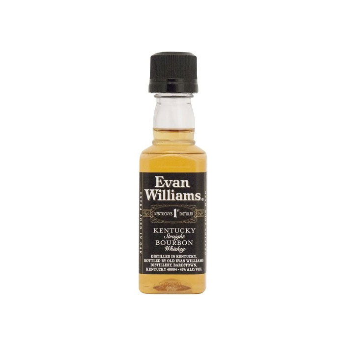 Evan Williams Bourbon Mini Bottle 50ml
