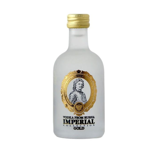 Imperial Collection Vodka Gold Mini Bottle 50ml