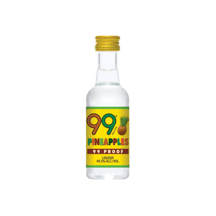 99 Pineapples Pineapple Liqueur Mini Bottle 50ml