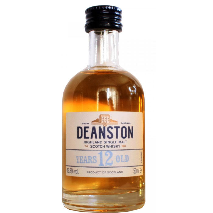 Deanston Highland Single Malt 12 Year Mini Bottle 50ml
