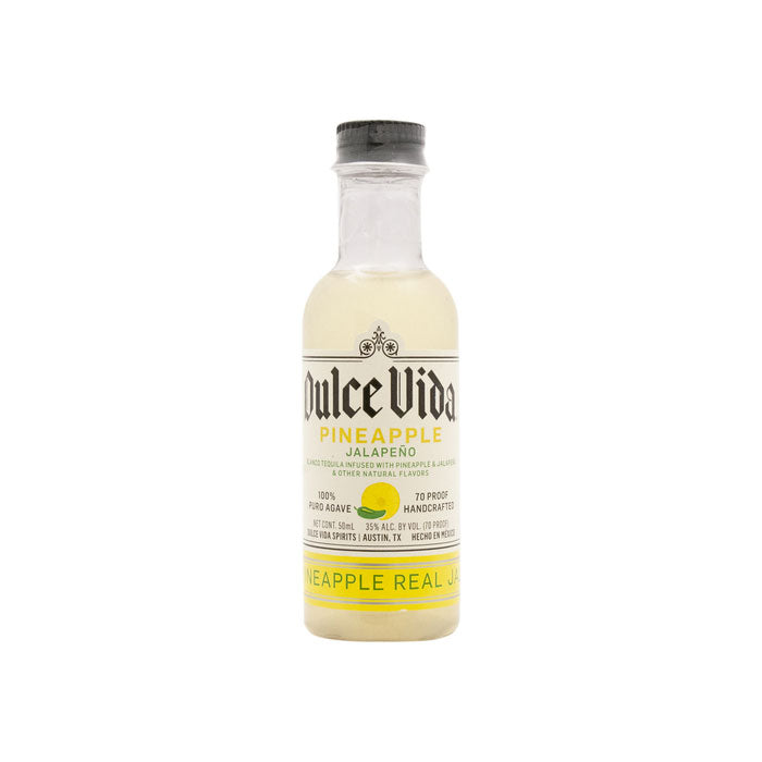 Dulce Vida Real Pineapple Jalapeno Tequila Mini Bottle 50ml