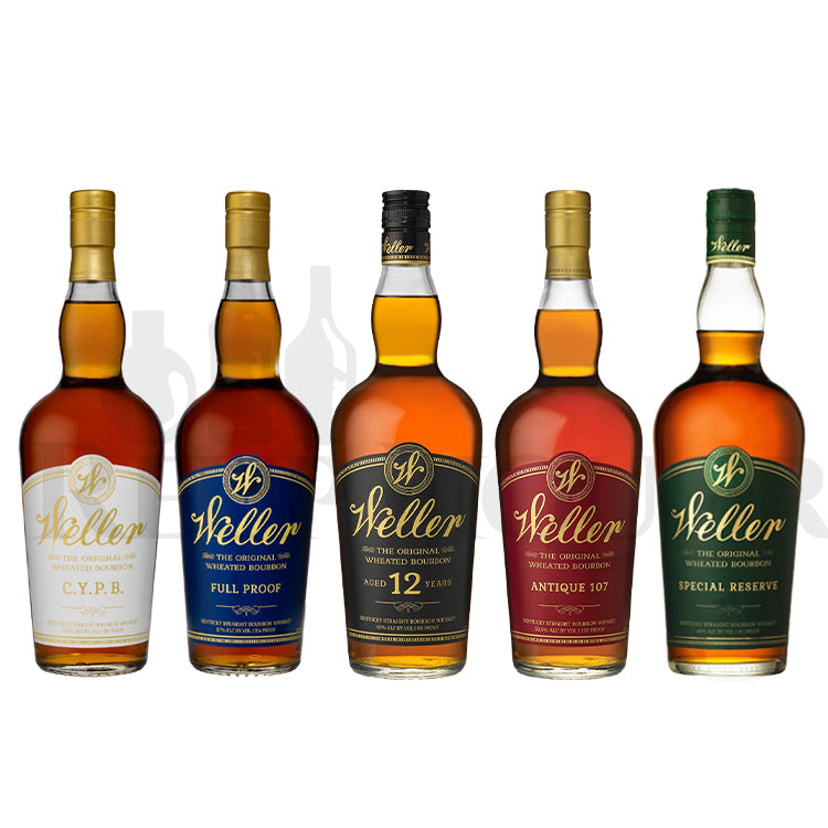 W.L. Weller Bourbon Five Bottle Bundle