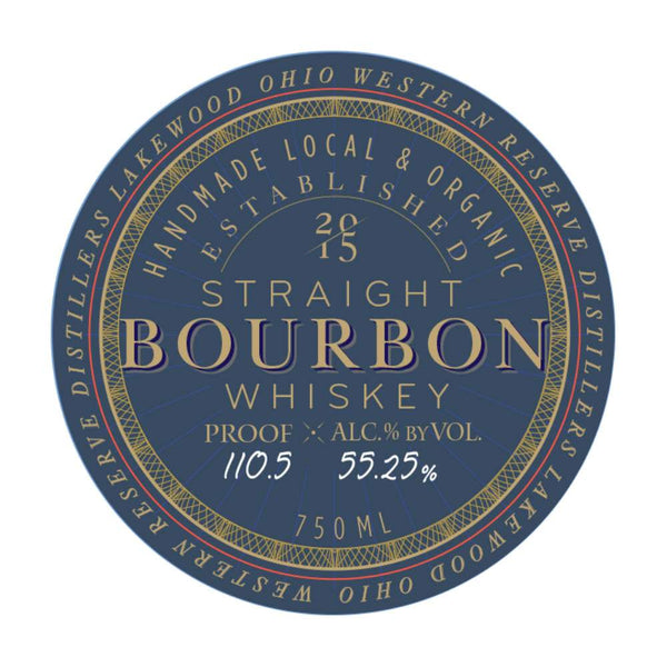 Western Reserve Organic Barrel Proof Straight Bourbon Whiskey