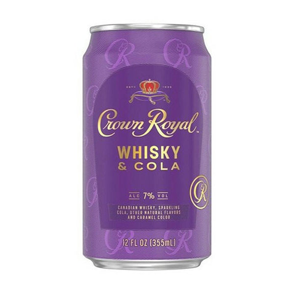 Whisky & Cola Crown Royal 4pk