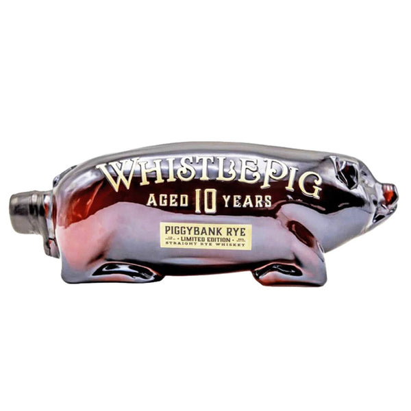 WhistlePig 10 Year Aged Limited Edition Piggybank Rye Whiskey