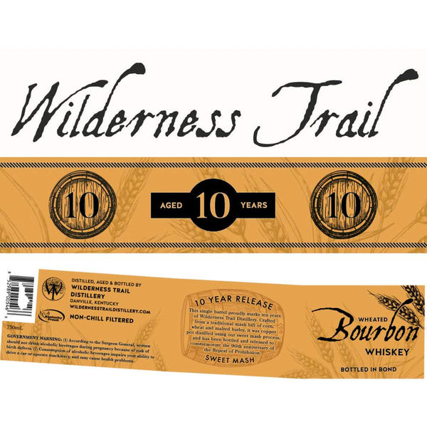 Wilderness Trail 10 Year Old Single Barrel Wheated Bourbon
