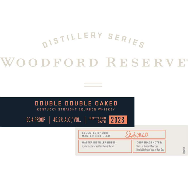 Woodford Reserve Double Double Oaked 2023 Bourbon Whiskey