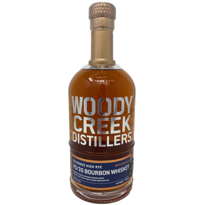 Woody Creek Colorado High Rye 70/30 Bourbon Whiskey