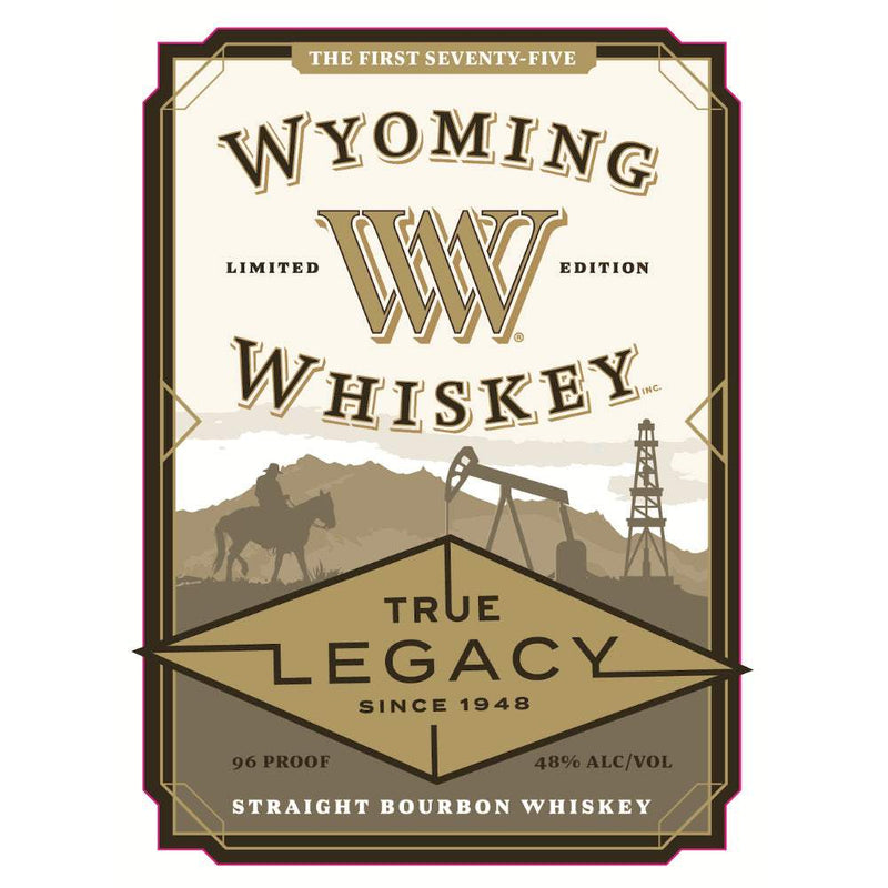 Wyoming Whiskey True Legacy Straight Bourbon Whiskey